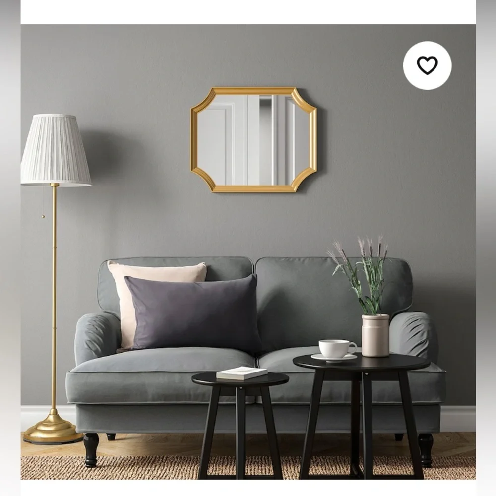 Glam Accen Wall Mirror